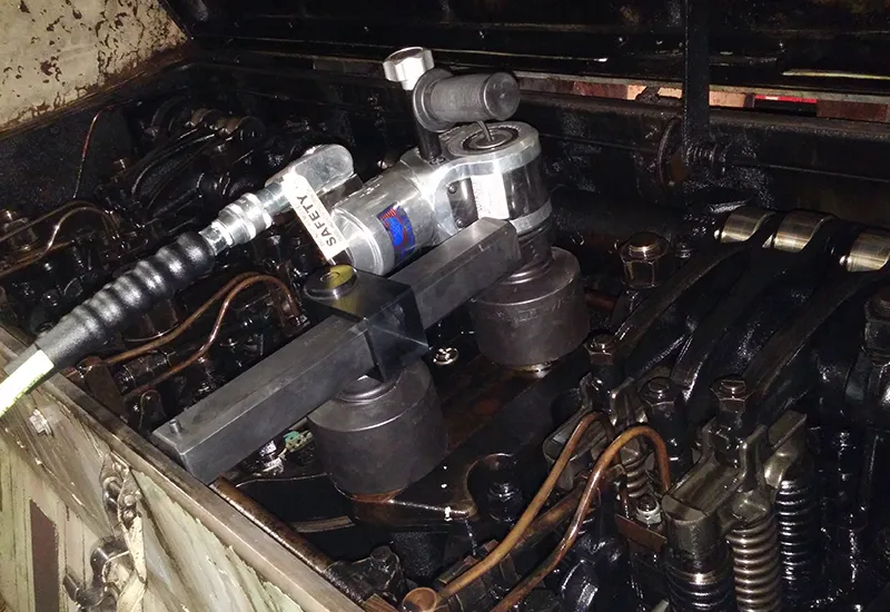 HYTORC ICE hydraulic torque wrench — front view