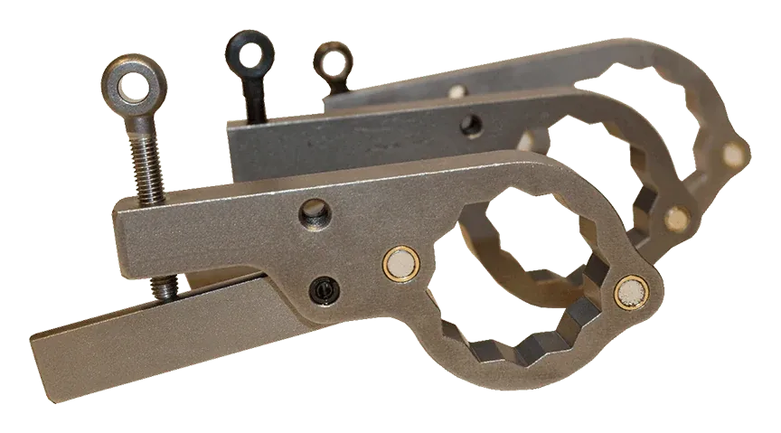 HYTORC Magnetic Backup Wrenches with adjustable eyebolt arms