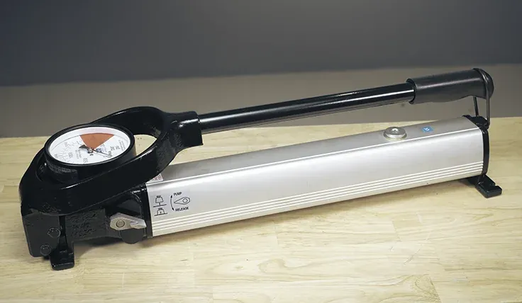 Hand Tensioning Pump aluminum tank