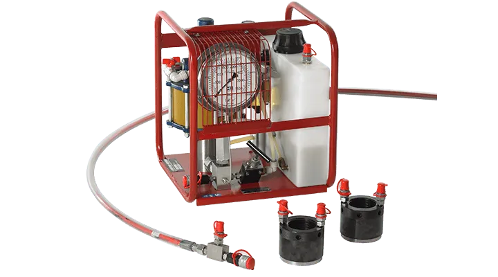 HYTORC HBT Pneumatic pump — front view