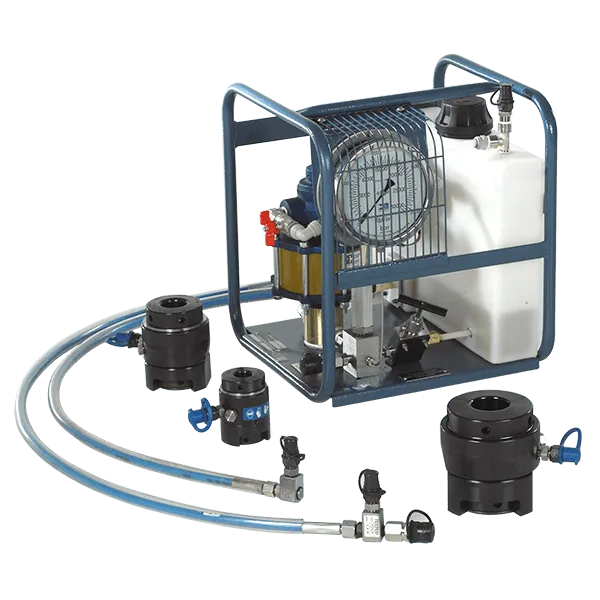 HYTORC HBT Pneumatic pump — side view