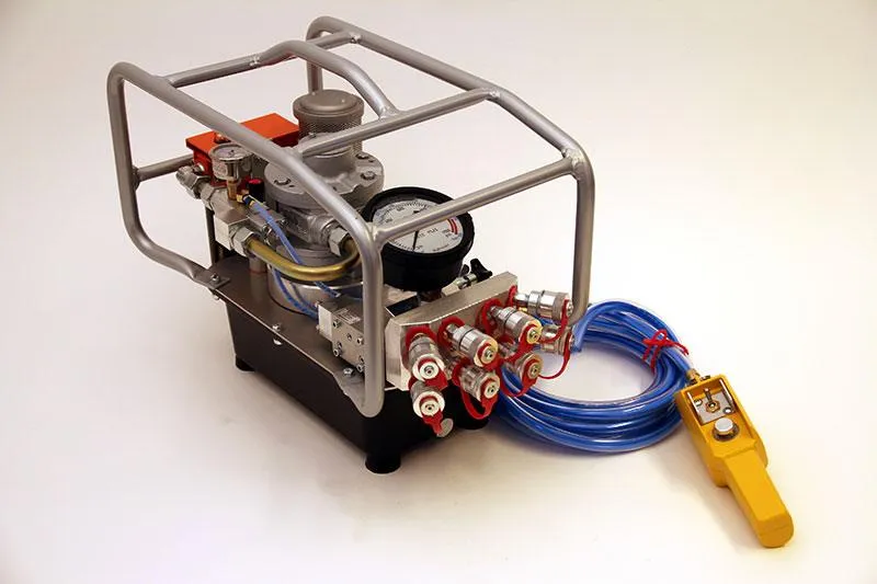HYTORC HY-AIR air-powered pump — front view