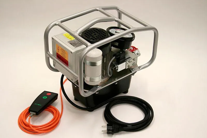 HYTORC JetPro-S hydraulic power pack — side view
