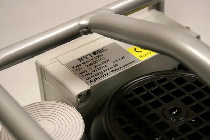 HYTORC JetPro-S hydraulic power pack — controls