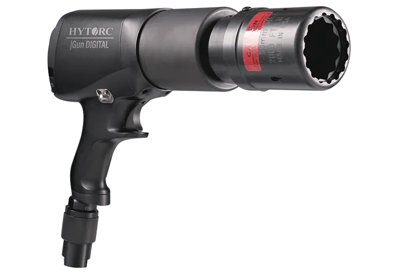 HYTORC jGun Digital pneumatic torque tool — application view