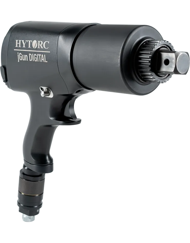 HYTORC jGun Digital Speed pneumatic torque multiplier with digital readout