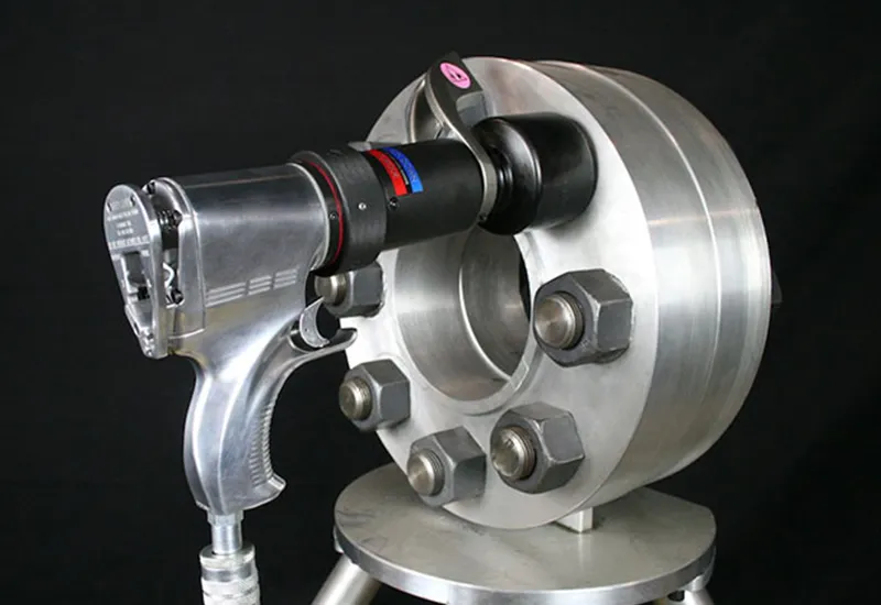 HYTORC jGun Dual Speed pneumatic torque tool — side view