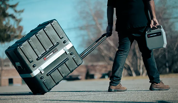 HYTORC LIGHTNING PUMP Standard — continuous maximum power with wheeled transportation case