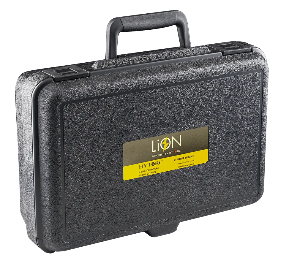 HYTORC LION Gun electric torque tool — side view
