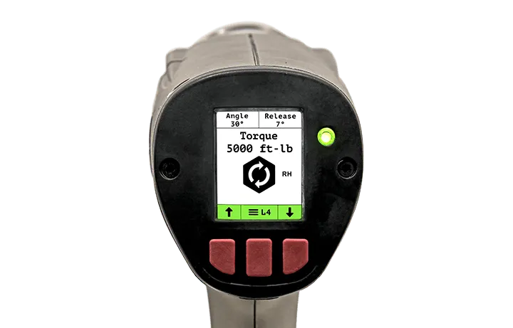 HYTORC Lithium Series II electric torque tool — detail view