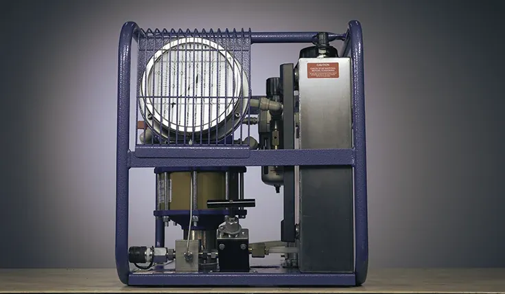 Pneumatic Tensioning Pump with filter, regulator and lubricator