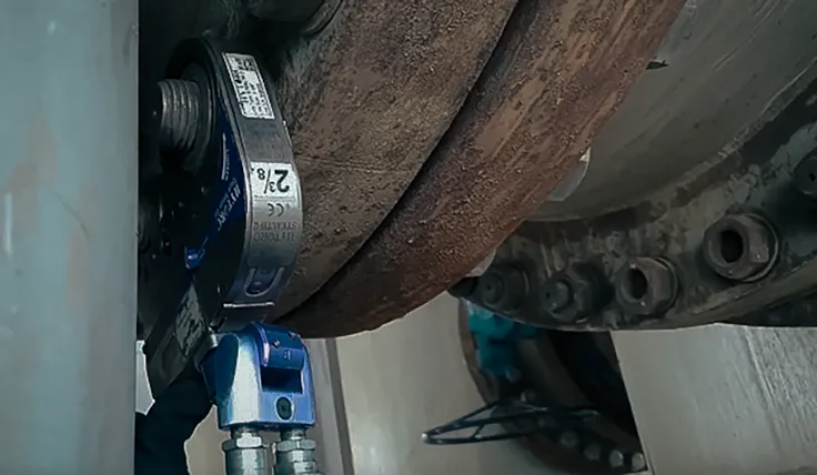 HYTORC STEALTH on an impossibly tight application