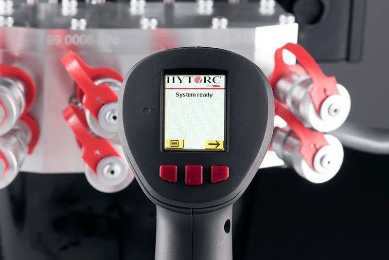 HYTORC VECTOR FA hydraulic power pack — side view
