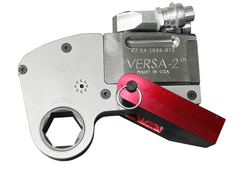 HYTORC VERSA hydraulic torque wrench — side view