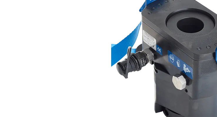 HYTORC Wind Foundation tensioner — detail view